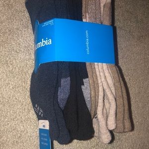 Brand new Colombia wool blend socks